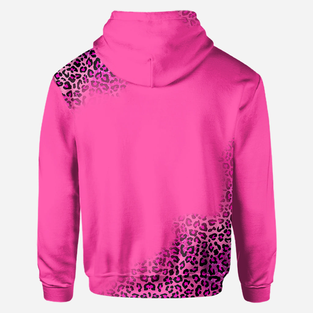 En octobre, on porte du rose - T-shirt intégral de sensibilisation au cancer du sein