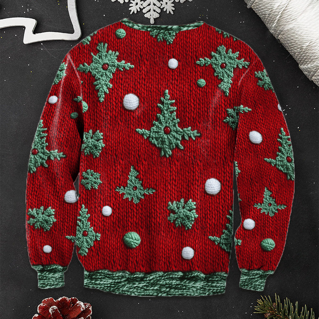 Joyeux Grinchmas - Étole de Noël personnalisée Pull moche de Noël