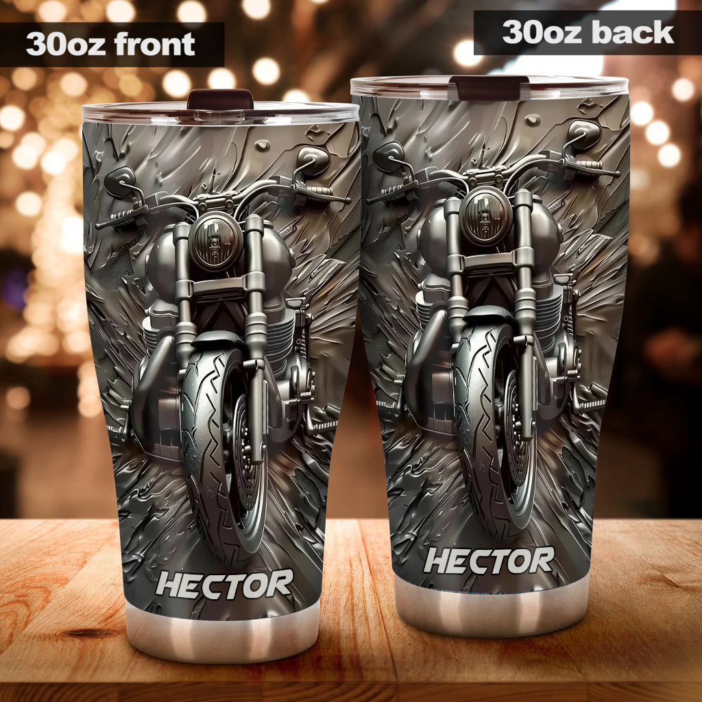 Gobelet motard personnalisé style vintage