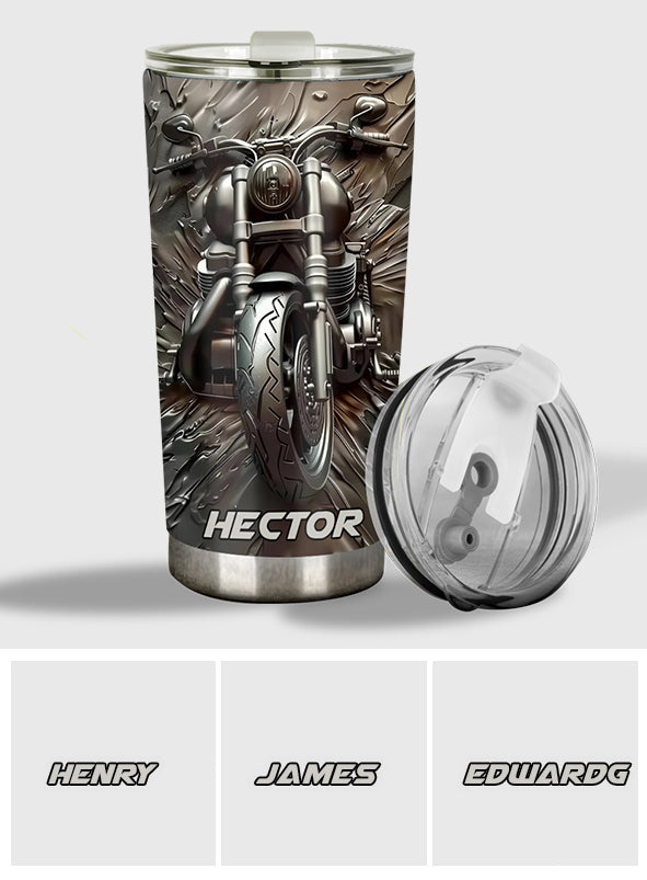 Gobelet motard personnalisé style vintage