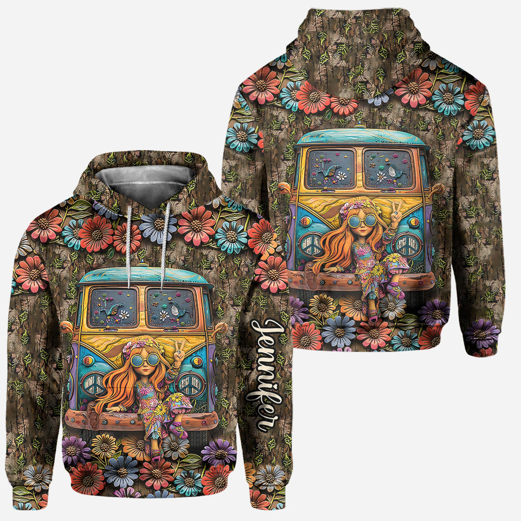 Hippie Soul - Sweat à capuche et legging hippie personnalisés