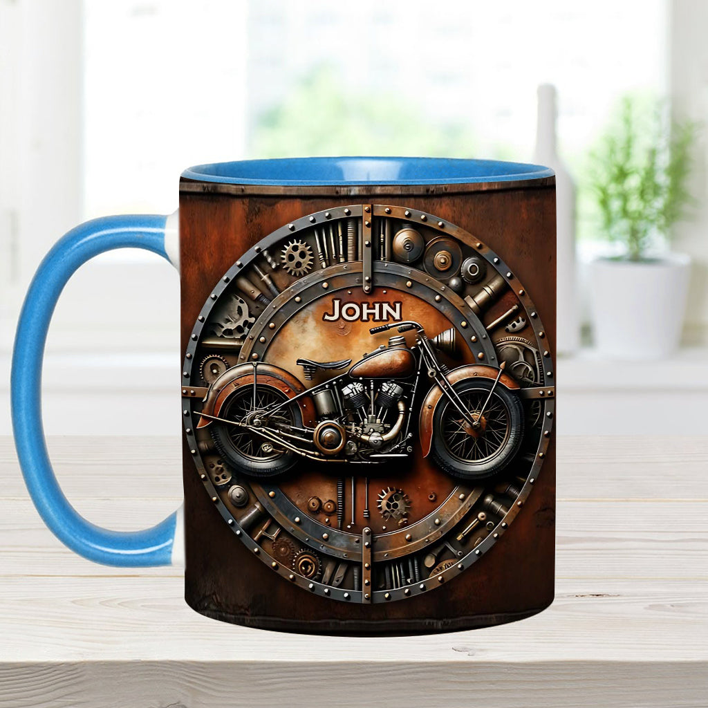 Awesome Bike - Personalized Biker Accent Mug