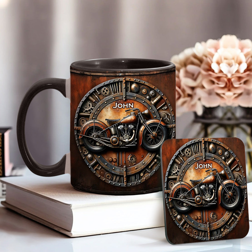 Awesome Bike - Personalized Biker Accent Mug