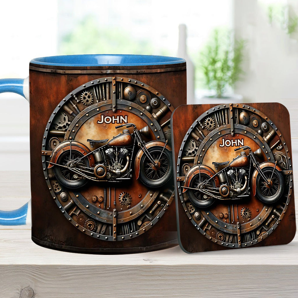 Awesome Bike - Personalized Biker Accent Mug