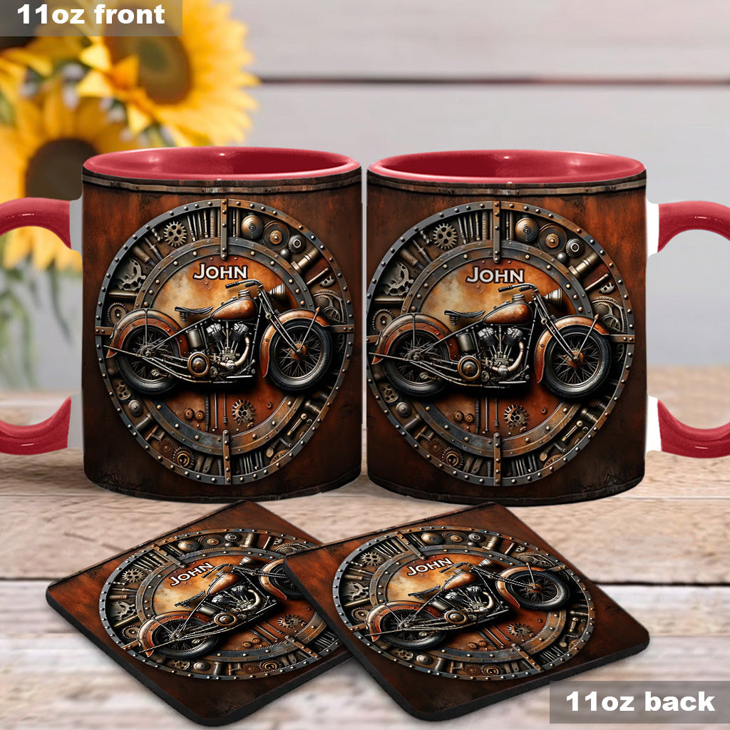 Awesome Bike - Personalized Biker Accent Mug