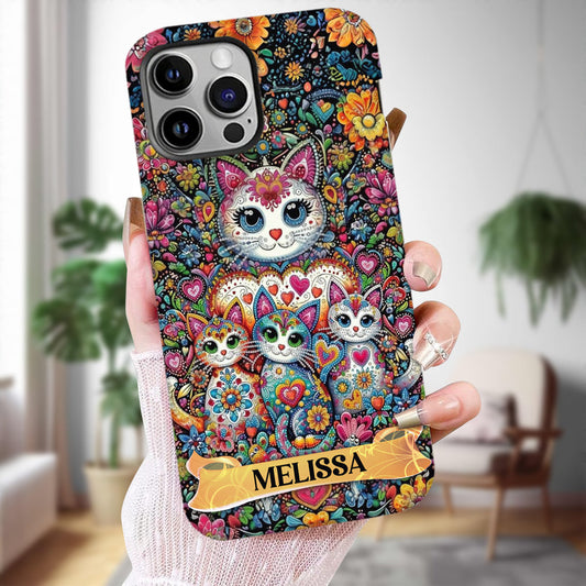 Beautiful Cats - Personalized Cat Full Print Phone Case