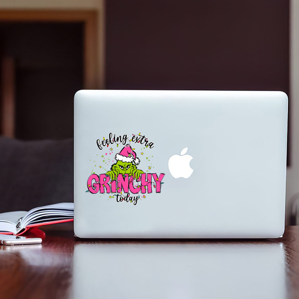 Je me sens particulièrement Grincheux - Autocollant complet « Noël volé »