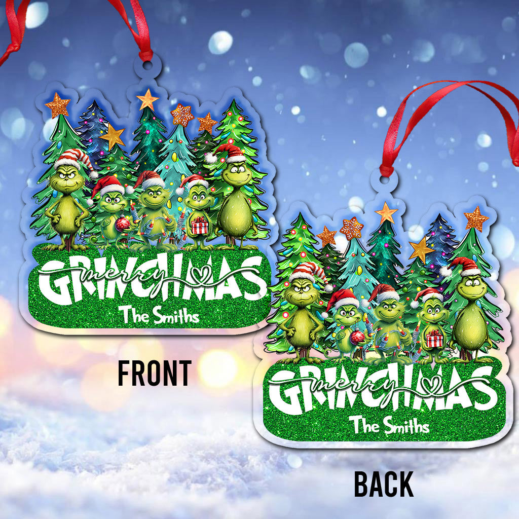 Joyeux Grinchmas - Étole de Noël personnalisée