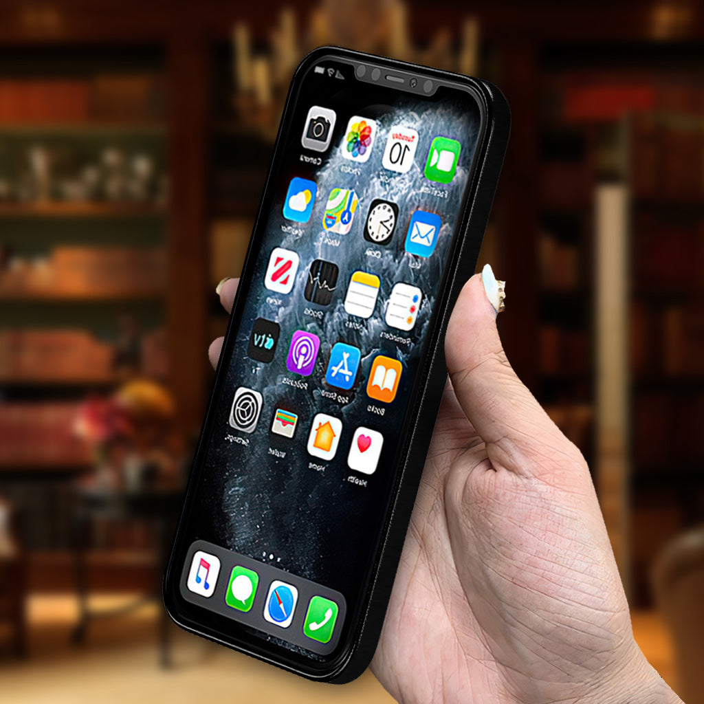 Joyeux Grinchmas - Coque de téléphone personnalisée avec étole de Noël