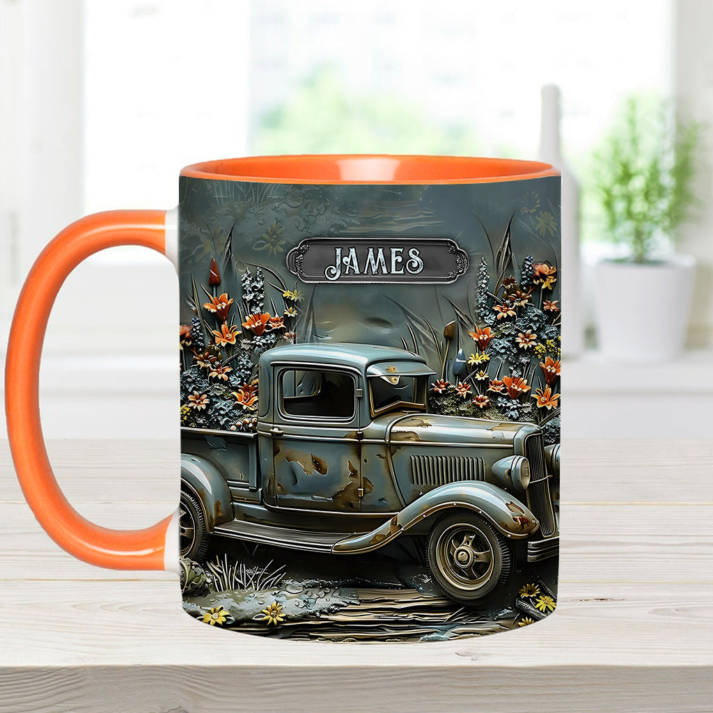 Classic Car - Personalized Muscle Car Accent Mug