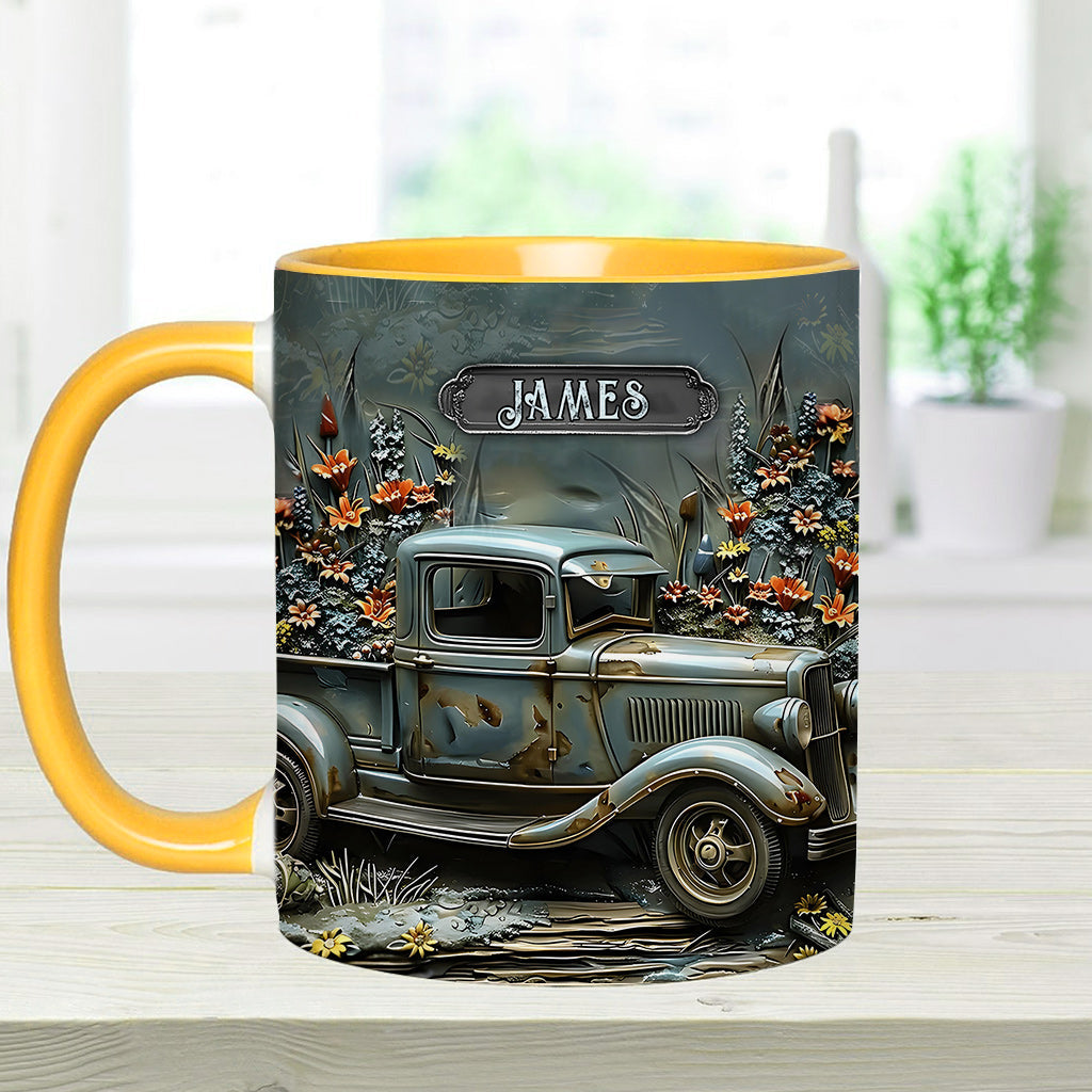 Classic Car - Personalized Muscle Car Accent Mug
