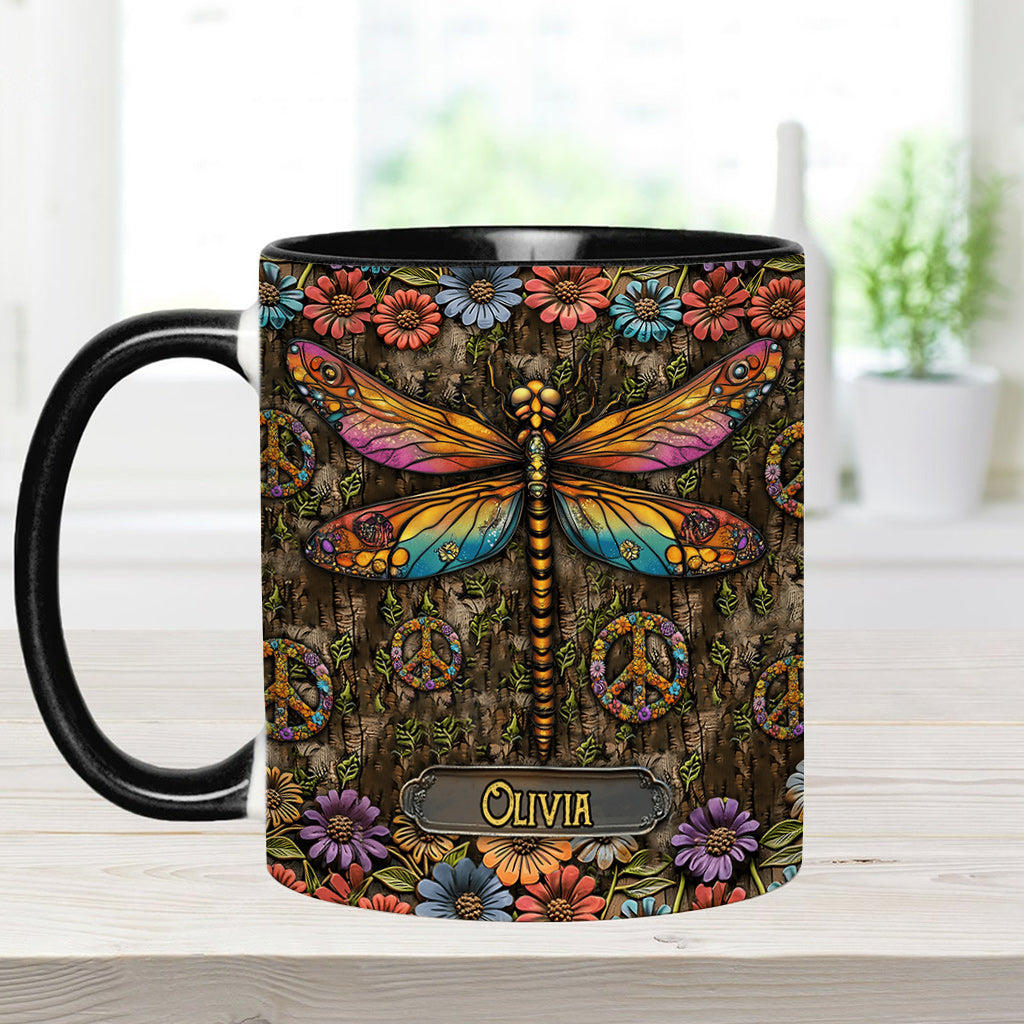 Amoureux du hippie - Mug personnalisé à l'esprit hippie