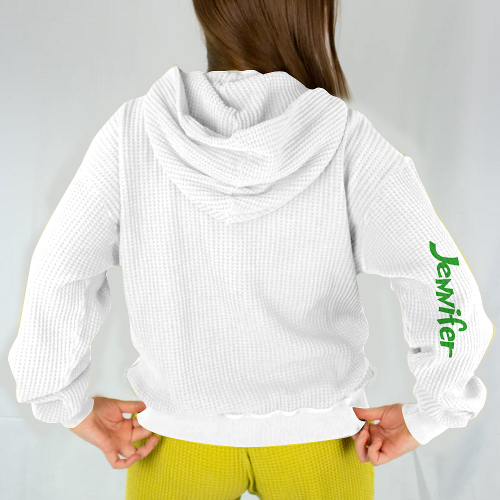 Joyeux Grinchmas - Sweat à capuche gaufré volé pour Noël