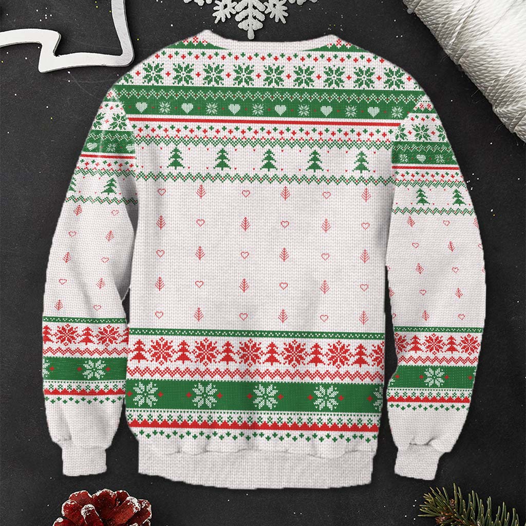 In My Era - Personalized Stole Christmas Ugly Sweater