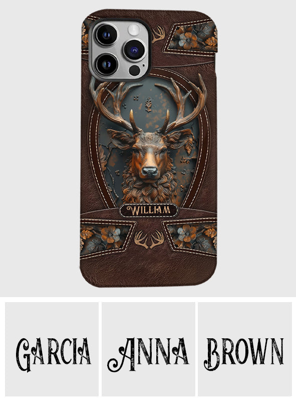 Stunning Deer - Personalized Hunting Full Print Phone Case