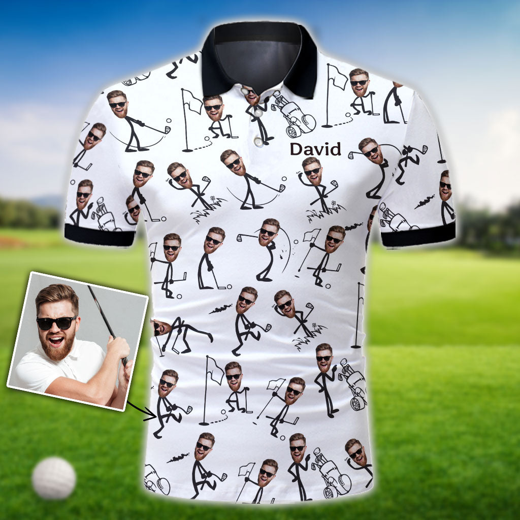 Cadeau pour papa, oncle, mari golfeur... - Polo de golf personnalisé