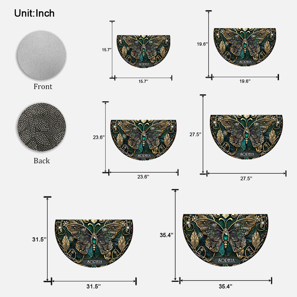 Beau Jardin - Paillasson personnalisé en forme de jardinage