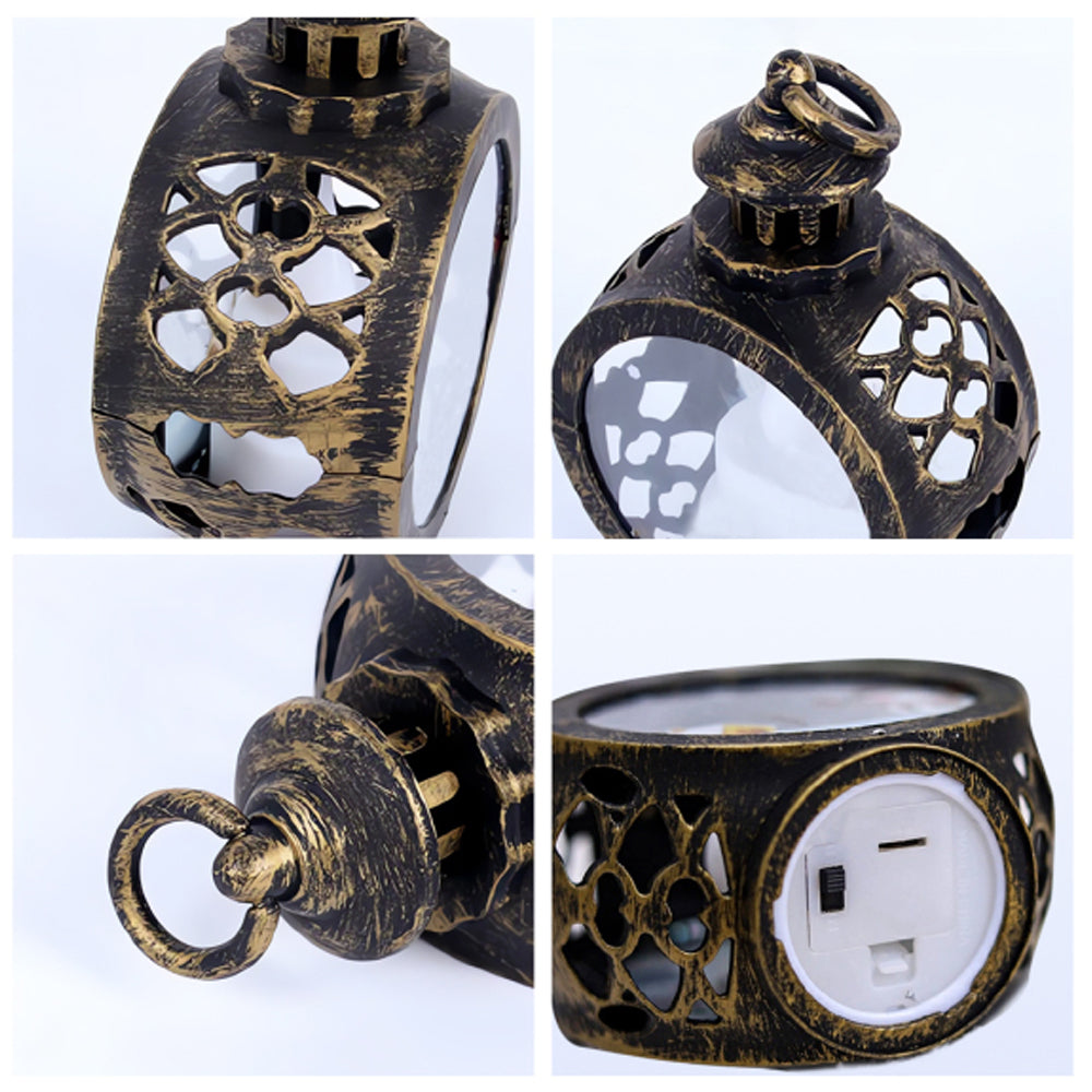 Holy Night - Personalized Christian Round Lantern With Light