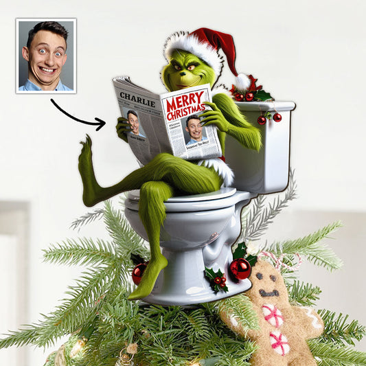 Joyeux Noël - Étole personnalisée pour décorer le sapin de Noël