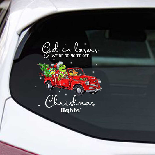 Monte, perdant ! - Autocollant complet « Noël a volé Noël »