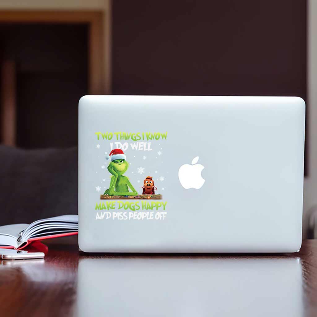 Deux choses que je sais - Autocollant complet « J'ai volé Noël »