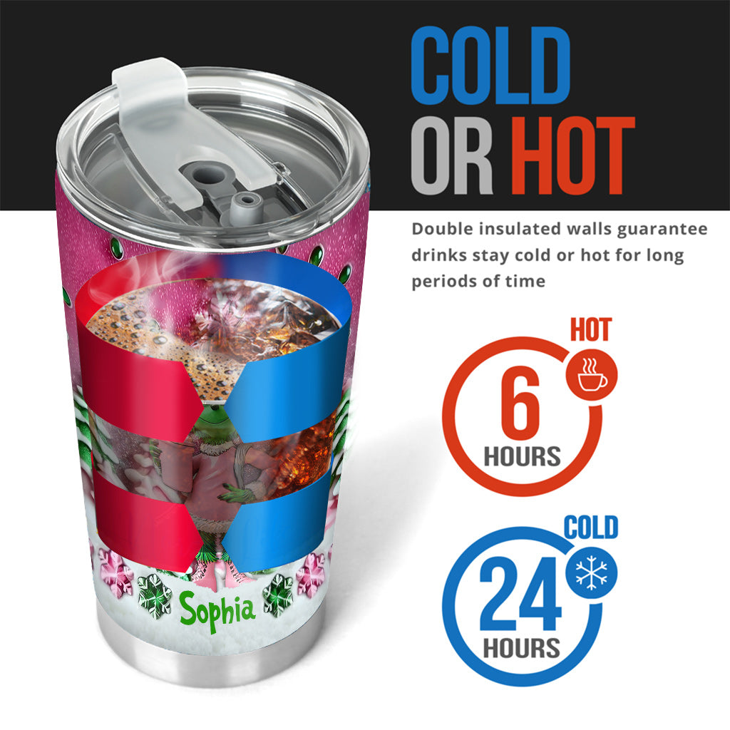 Joyeux Noël - Gobelet de Noël personnalisé avec étole