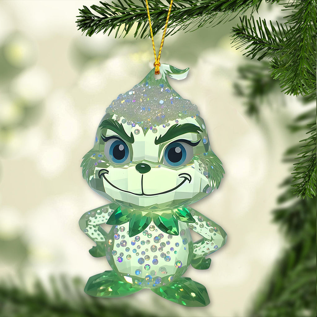 Merry Grinchmas - Stole Christmas Ornament