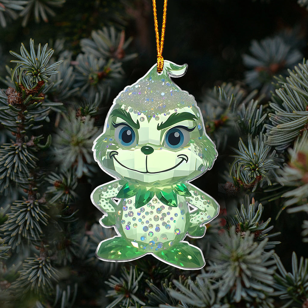 Merry Grinchmas - Stole Christmas Ornament