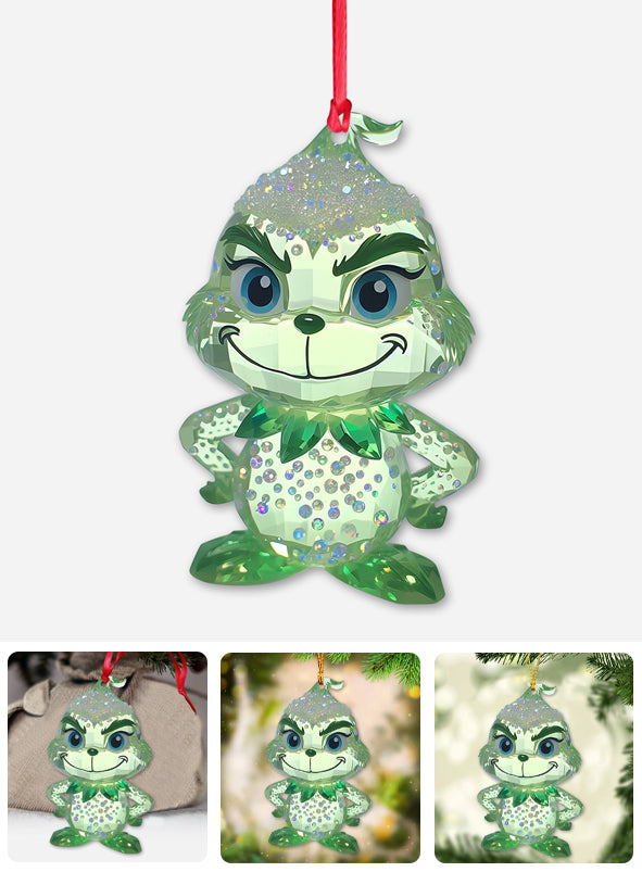 Merry Grinchmas - Stole Christmas Ornament