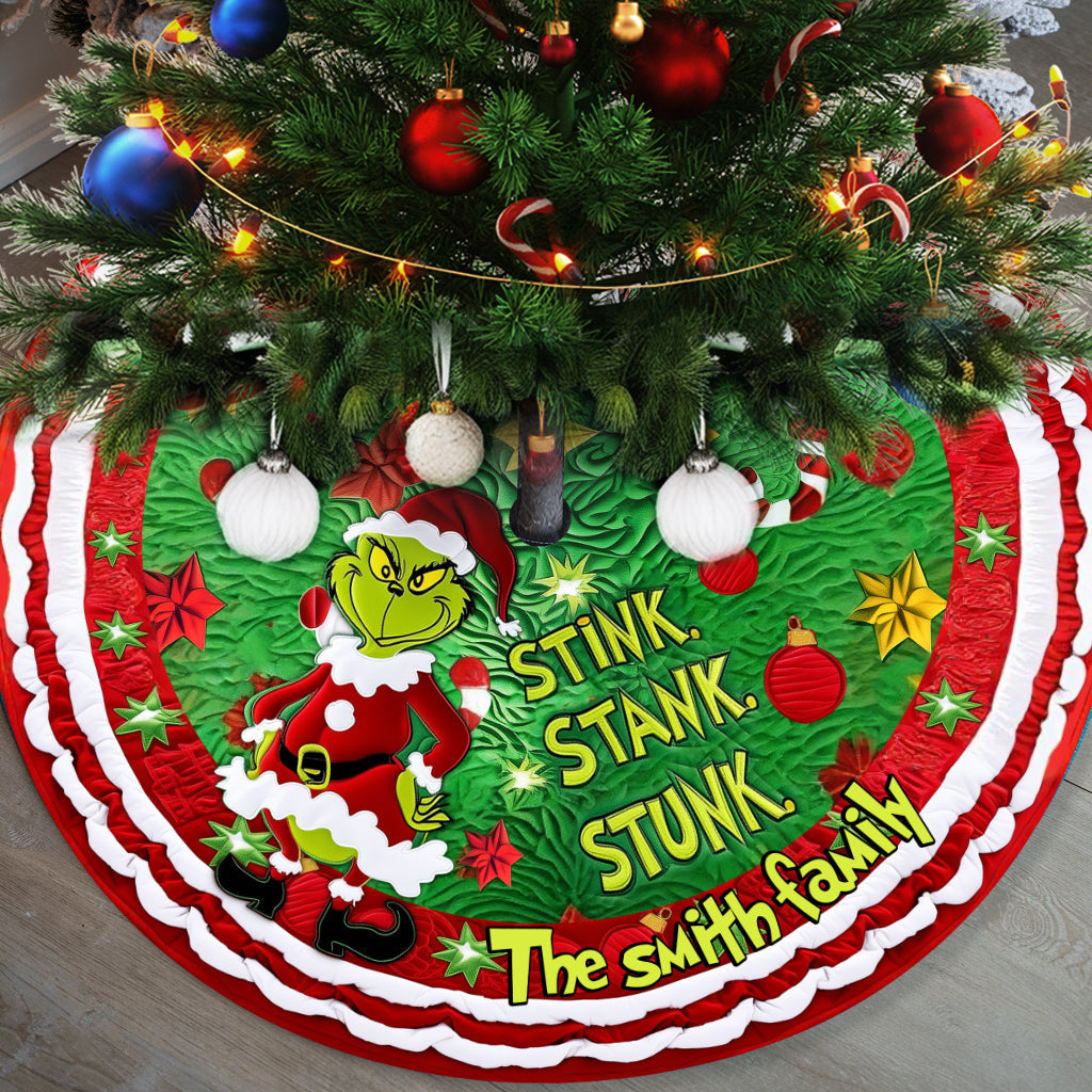 Stink Stunk - Jupe de sapin de Noël personnalisée Stole