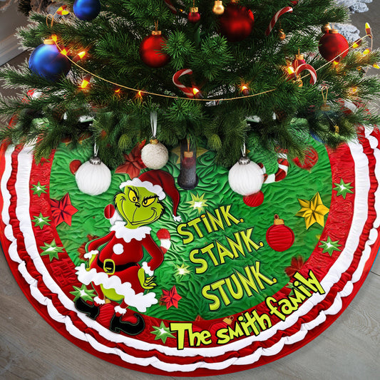 Stink Stunk - Jupe de sapin de Noël personnalisée Stole