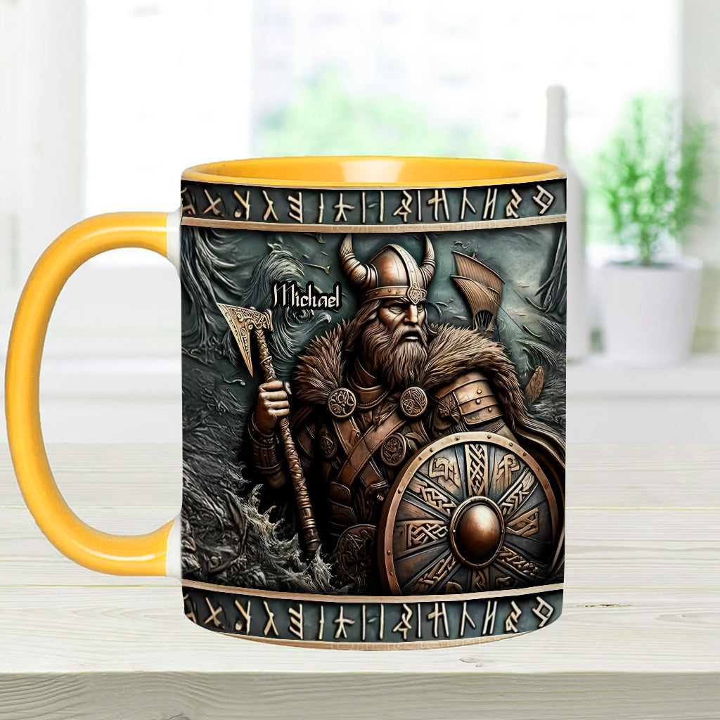 Mug personnalisé Viking Warrior - À l'effigie d'un guerrier viking