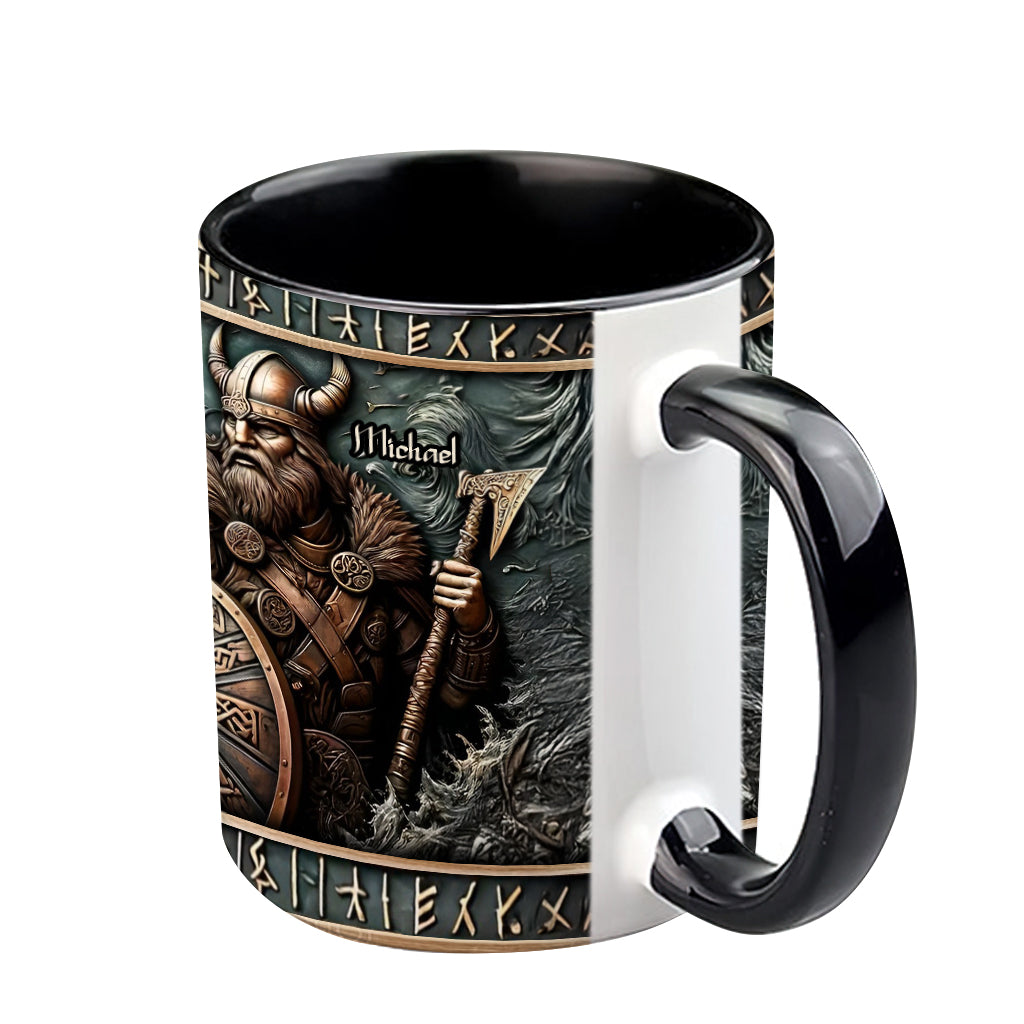 Mug personnalisé Viking Warrior - À l'effigie d'un guerrier viking
