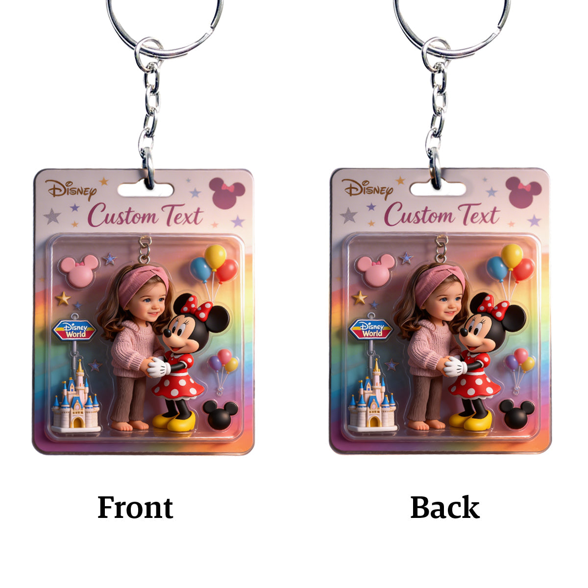 Friends - Personalized Mouse Keychain