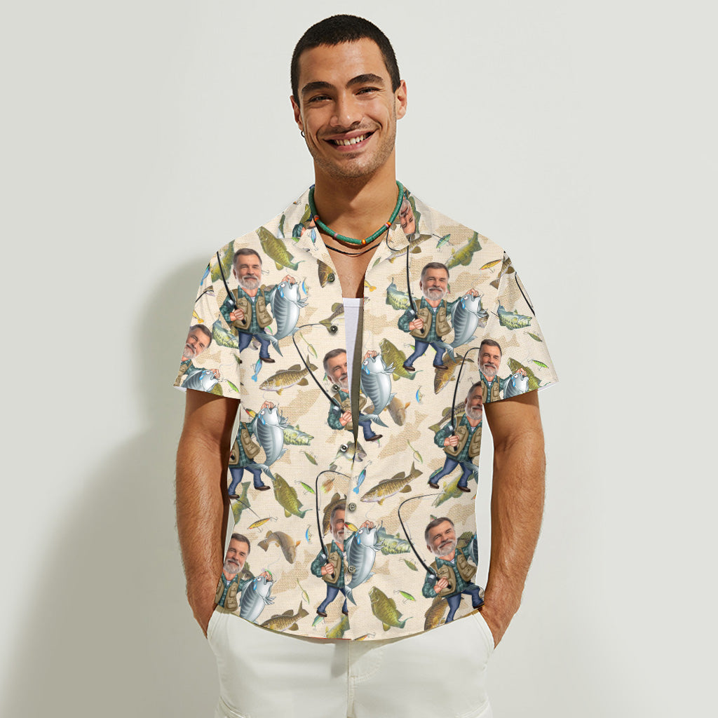 Chemise de pêche - Chemise hawaïenne de pêche personnalisée