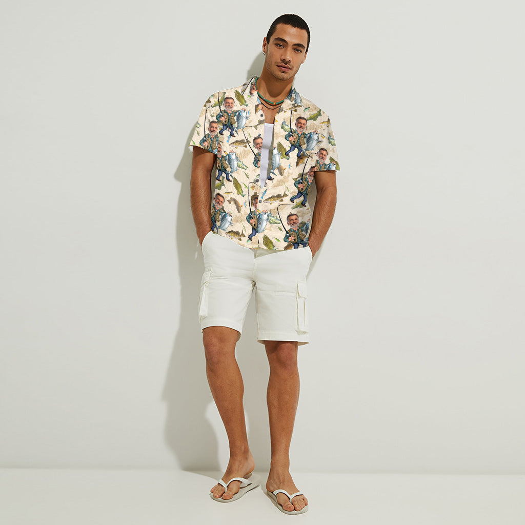 Chemise de pêche - Chemise hawaïenne de pêche personnalisée