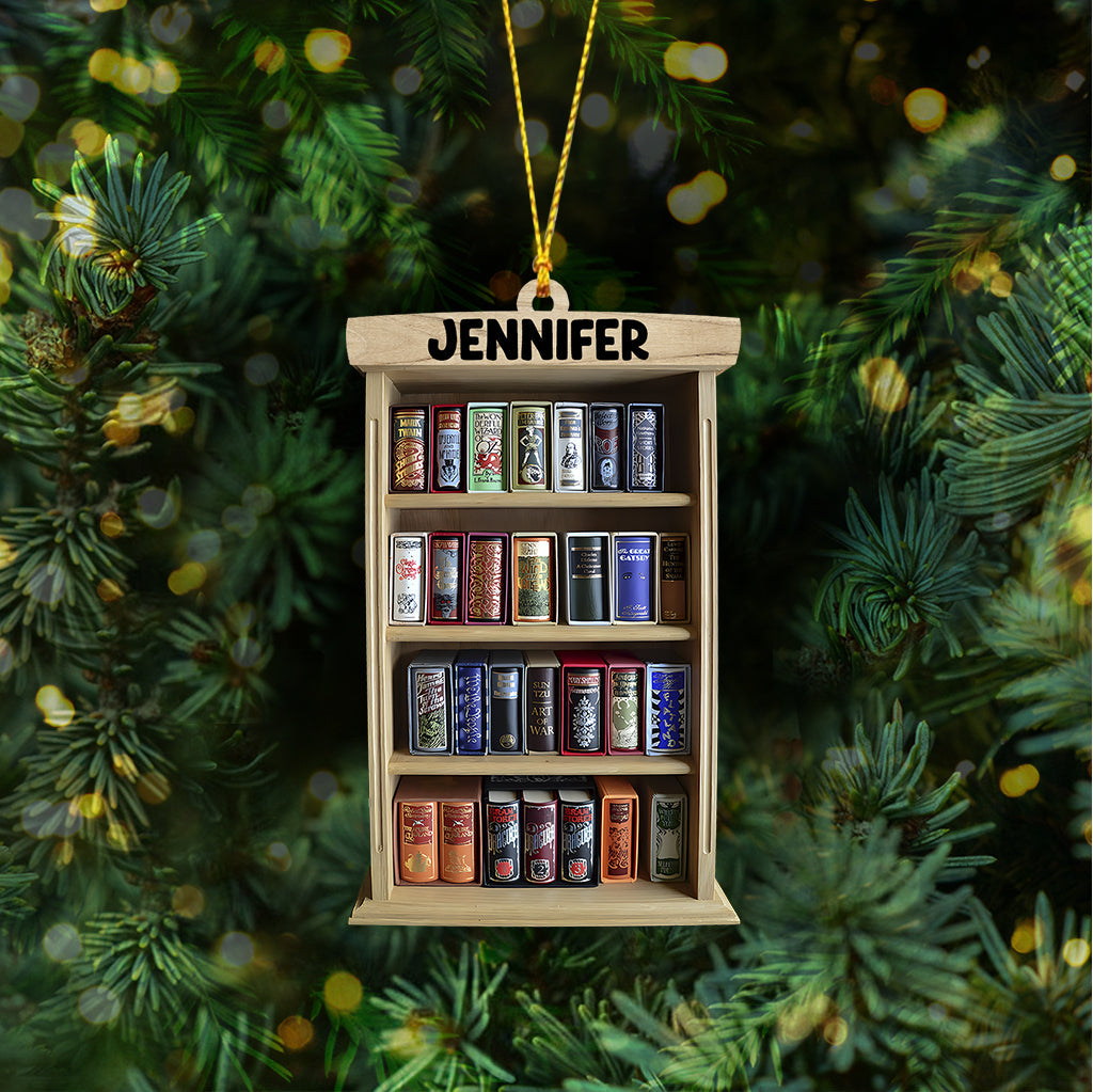 Livres d'amour - Ornement de livre personnalisé