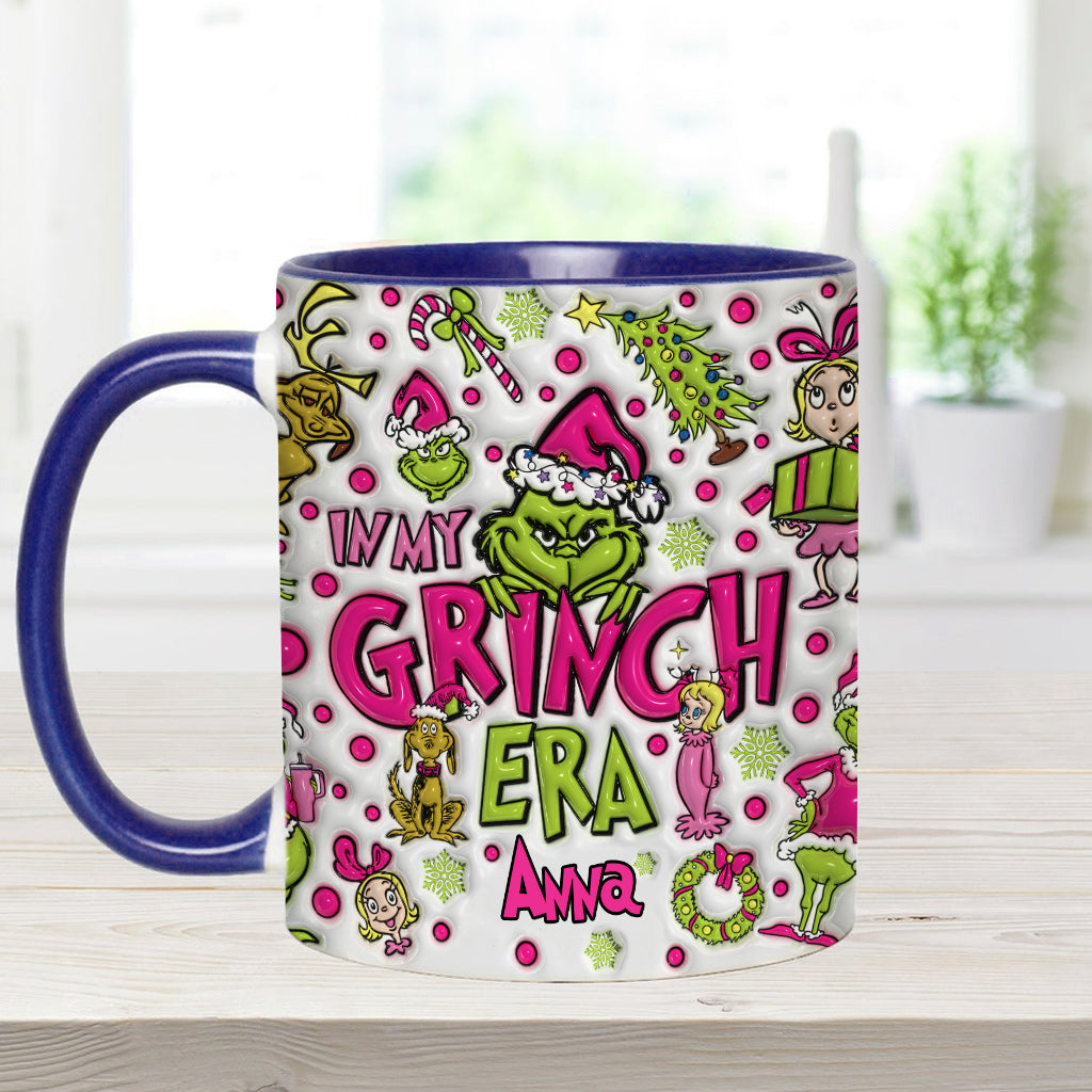In My Pink Area - Personalized Stole Christmas Accent Mug