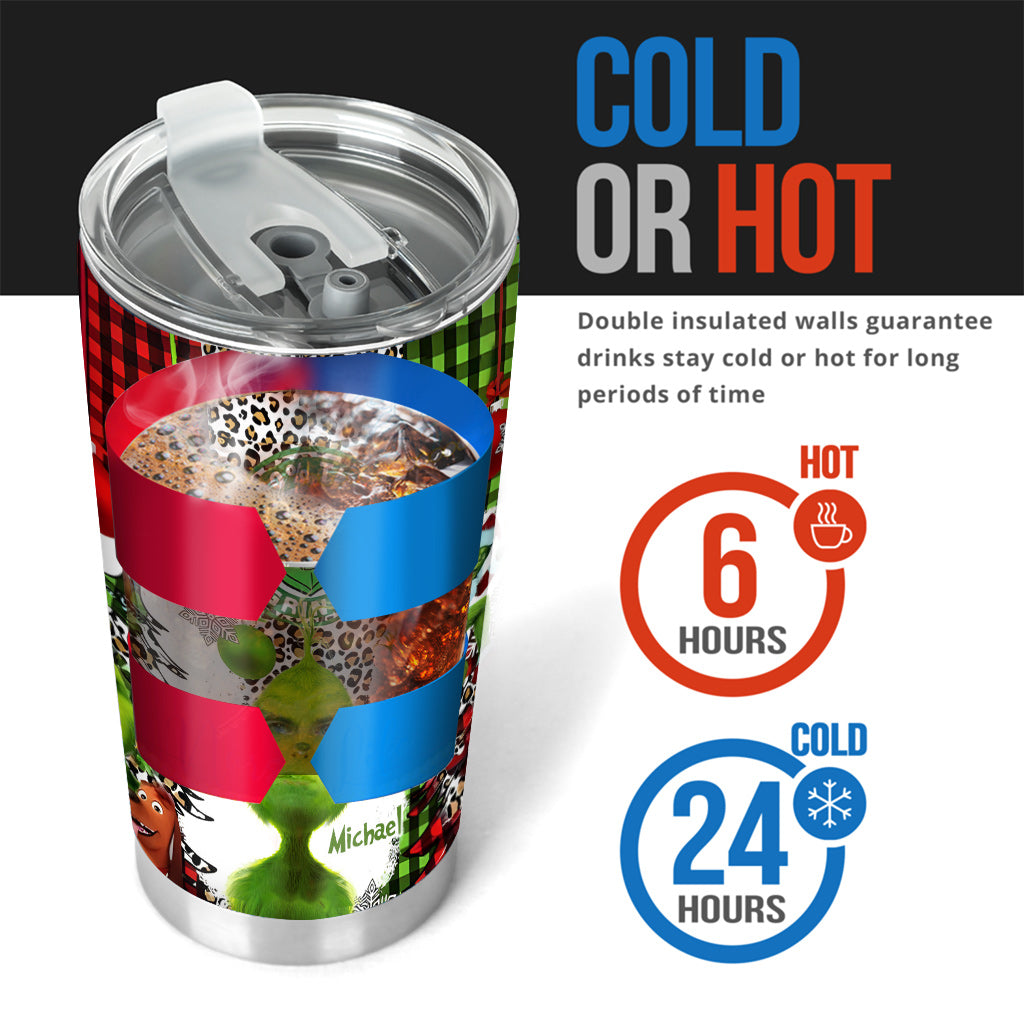 Merry Christmas - Personalized Stole Christmas Tumbler