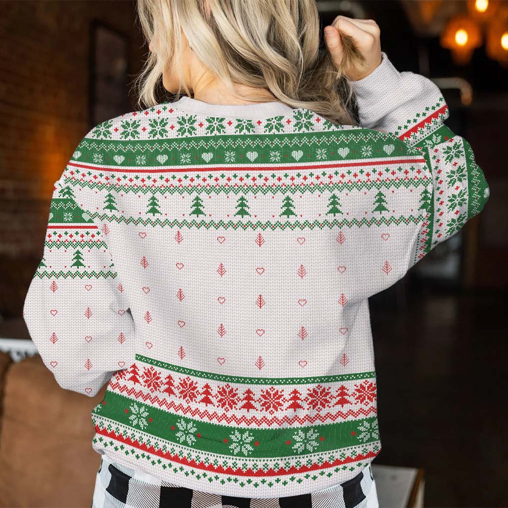 In My Era - Personalized Stole Christmas Ugly Sweater