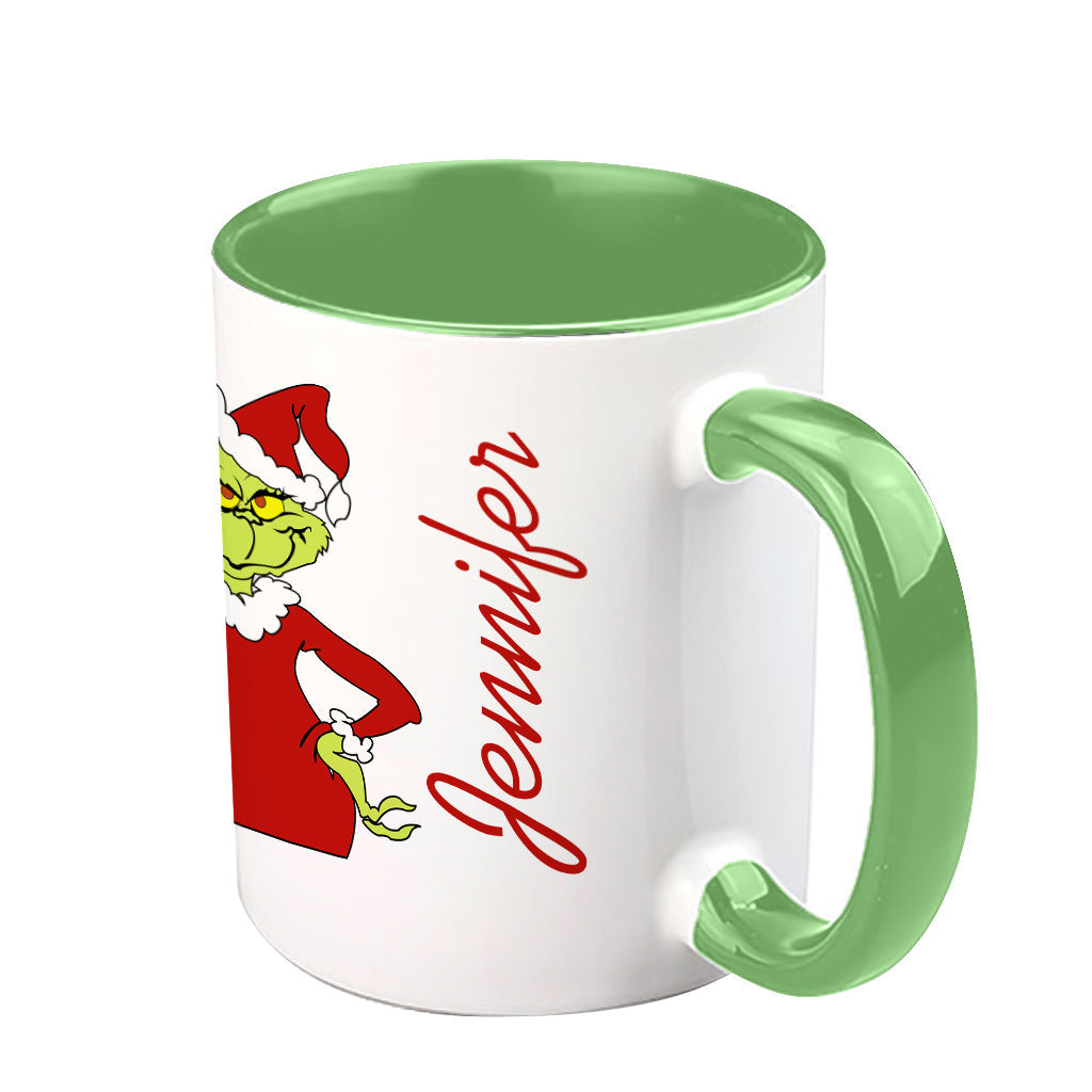 Je suis la méchante - Mug décoratif « J'ai volé Noël »