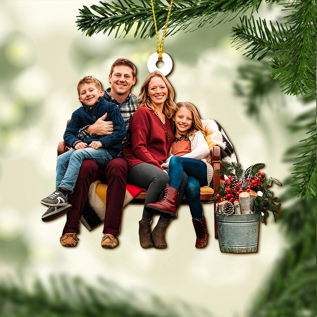 J'aime ma famille - Ornement familial personnalisé