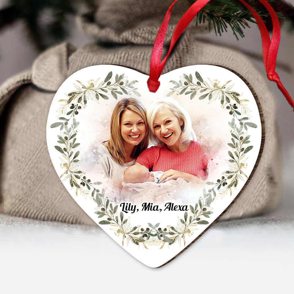 New Grandma - Gift for grandma - Personalized Ornament