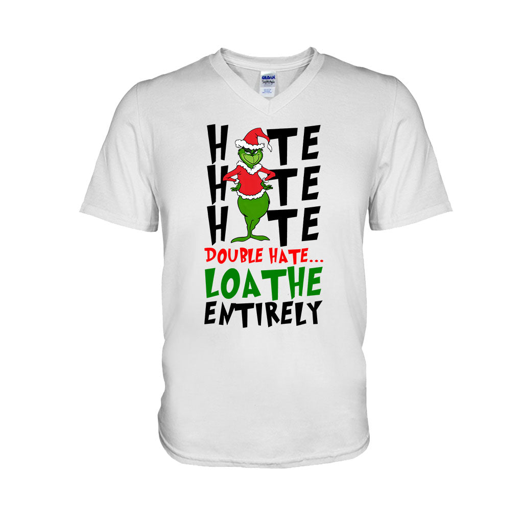 Hate Hate Hate - Stole Christmas T-shirt And Hoodie