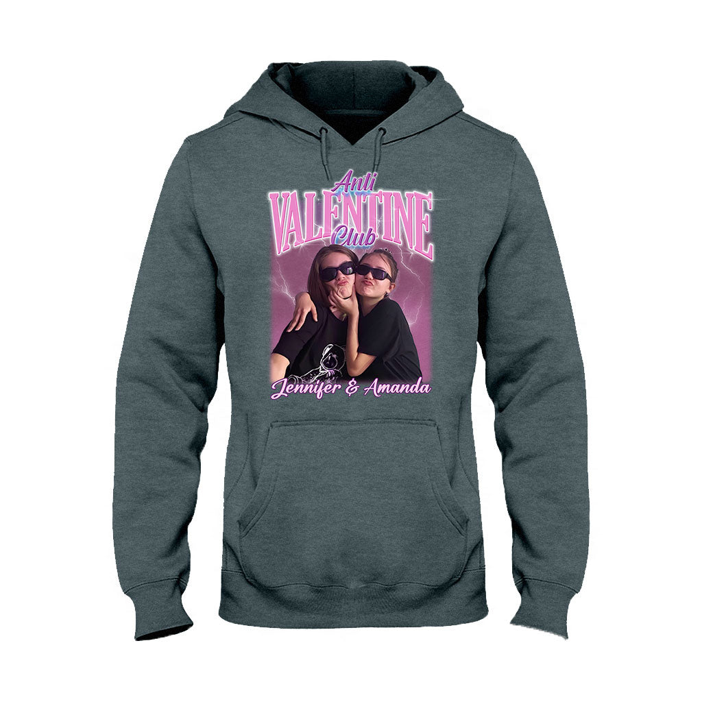 Club Anti-Saint-Valentin - T-shirt et sweat à capuche personnalisés pour meilleure amie