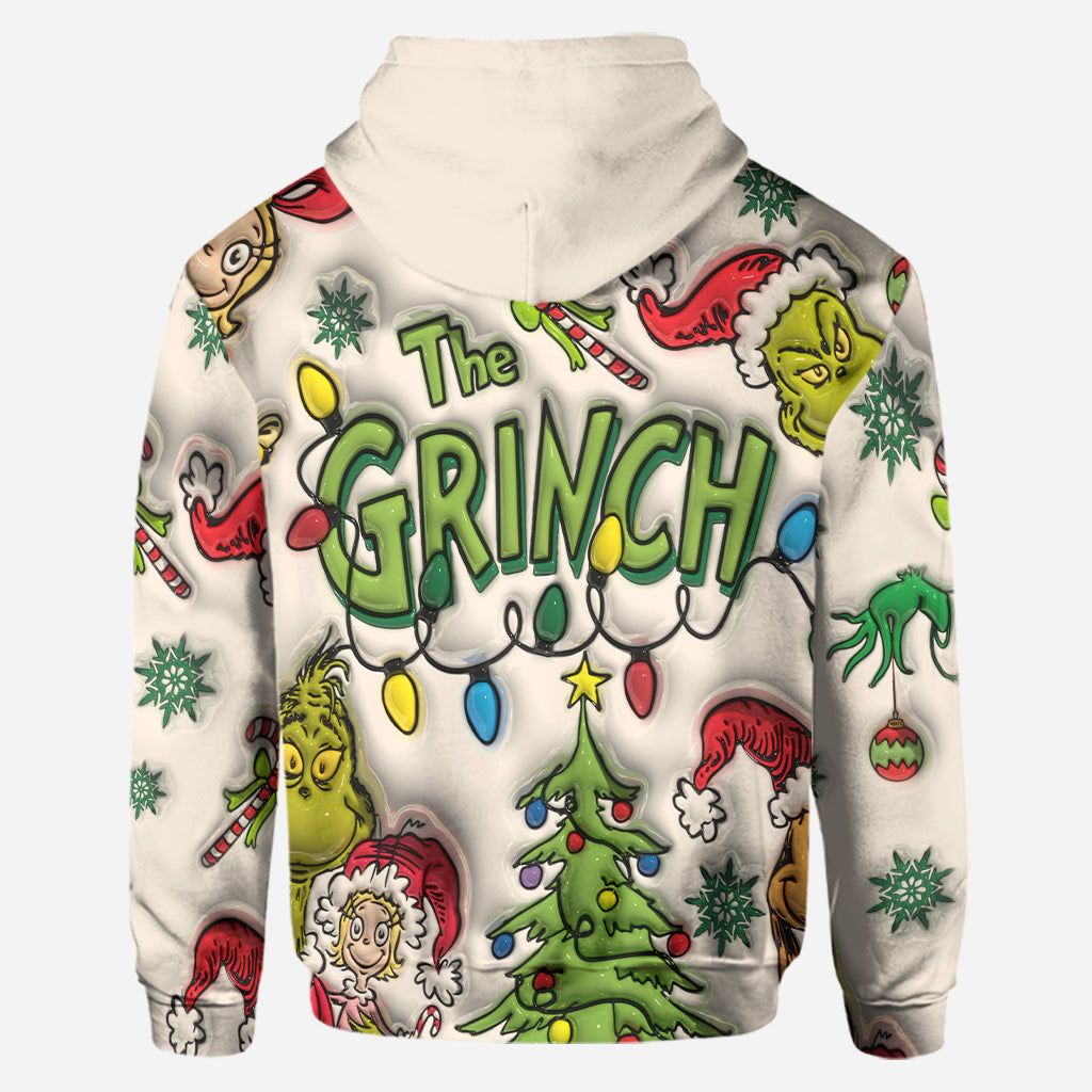 Merry Christmas - Personalized Stole Christmas Hoodie and Leggings