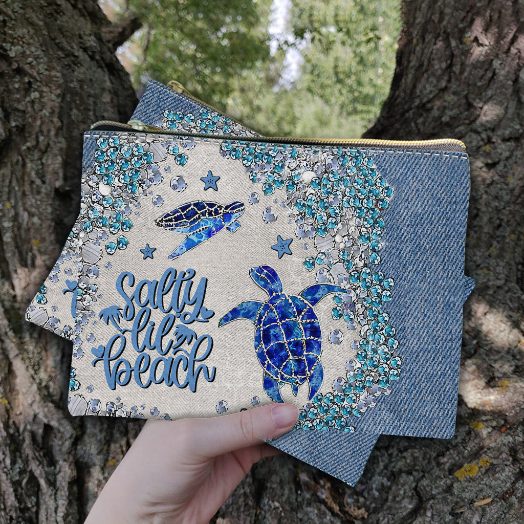 Pochette personnalisée Turtle Bling -