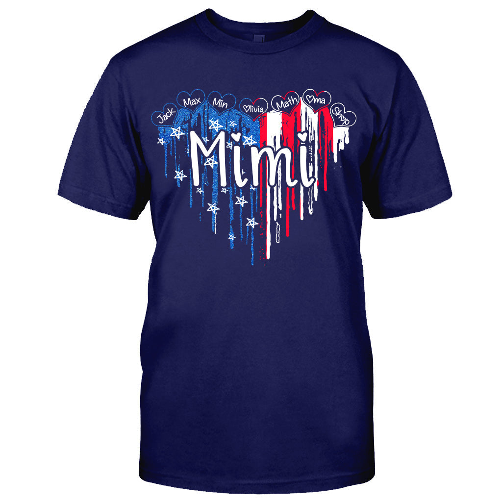 Mes petits-enfants - T-shirt et sweat à capuche personnalisés pour grand-mère
