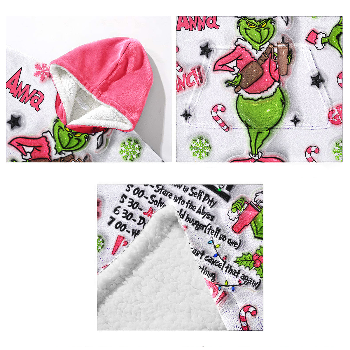 I'm Booked - Personalized Stole Christmas Blanket Hoodie