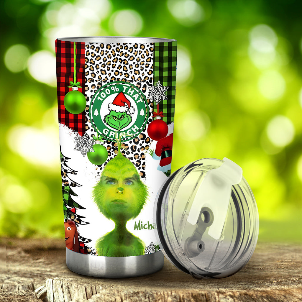 Merry Christmas - Personalized Stole Christmas Tumbler